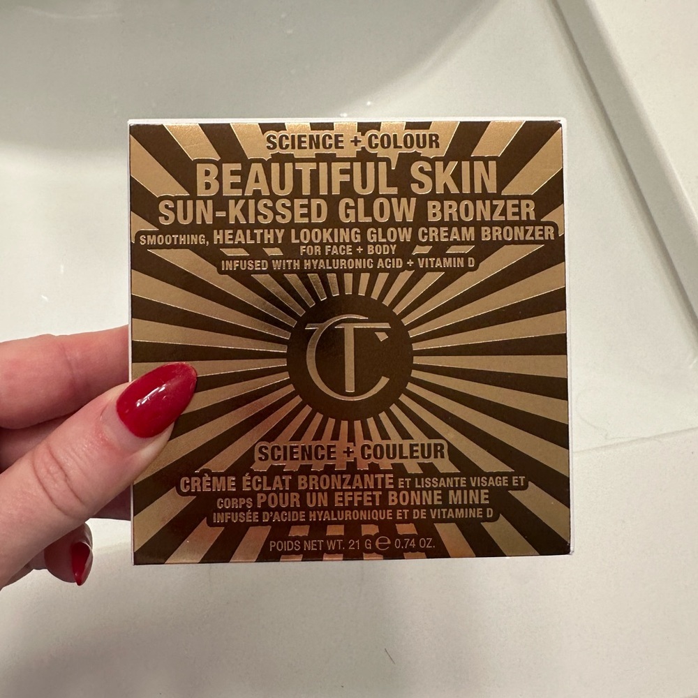 NEW - Charlotte Tilbury Beautiful Skin Sun-Kissed Glow Bronzer